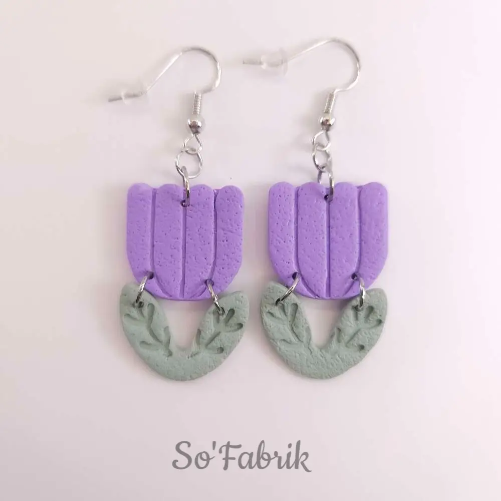 Boucles d'Oreilles Susie (Bleu, Aucun, Aucun)