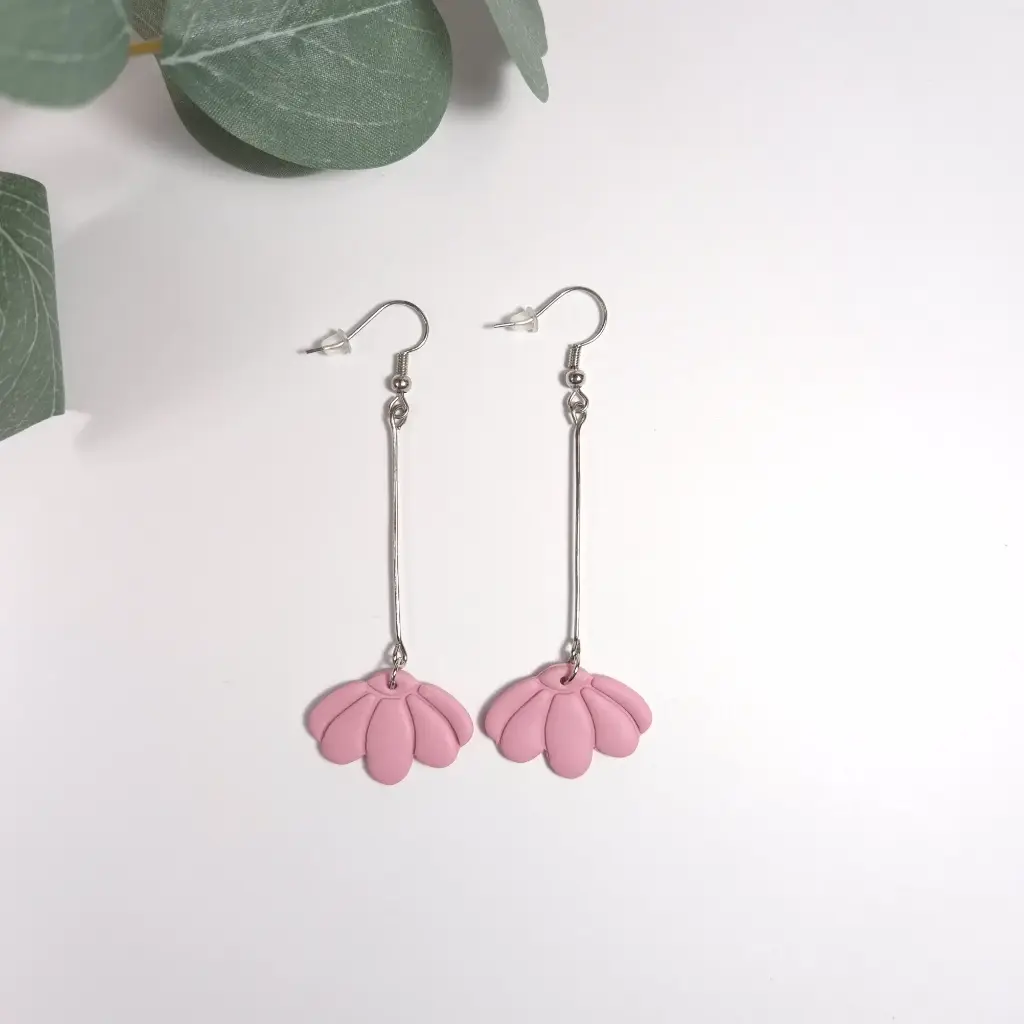 Boucles d'Oreilles Extra Longues Eva (Bleu, Aucun, Aucun)