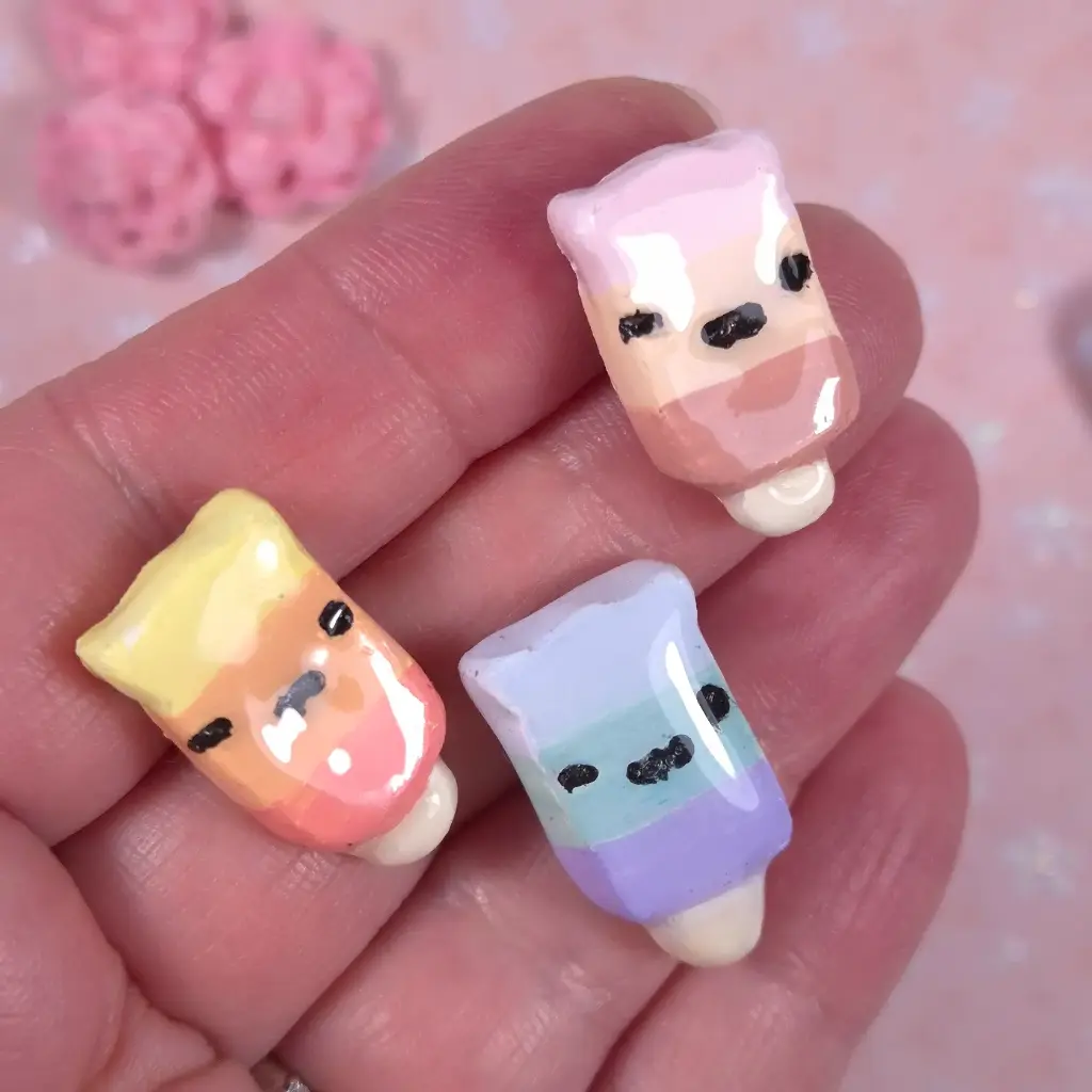 Pins Mini Bâtonnet de Glace Kawaii (Menthe)