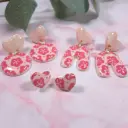 Puces d'Oreilles Petites Fleurs Stylisées Divers Modèles