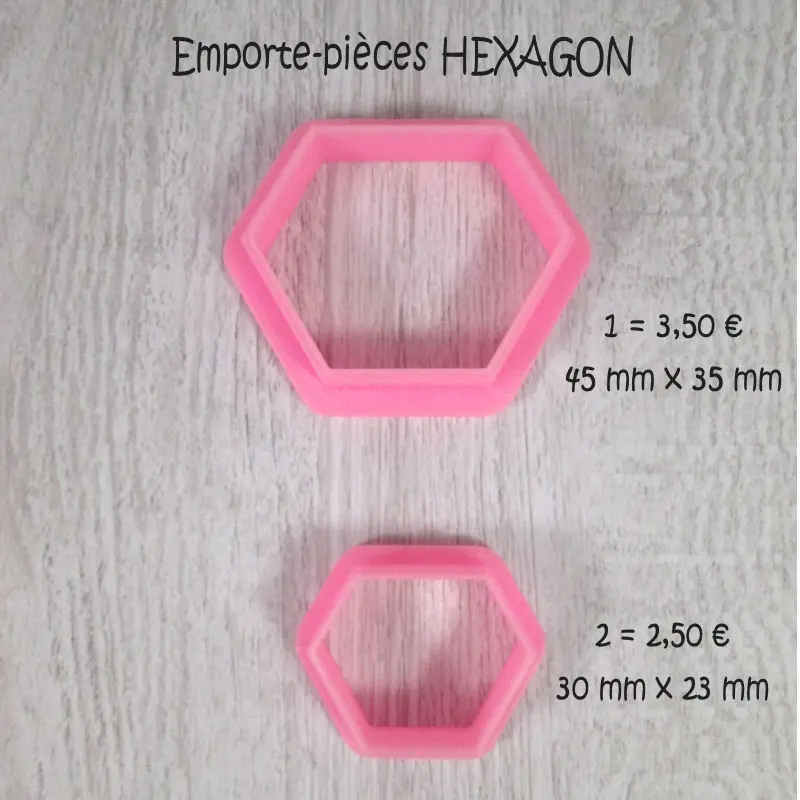 Emporte-Pièce Hexagon 1 et 2  (1)