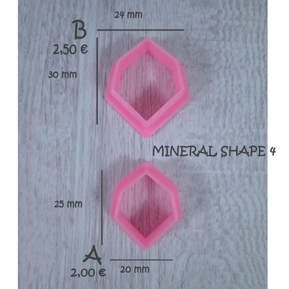 Emporte-Pièce Mineral Shape 4 (A)