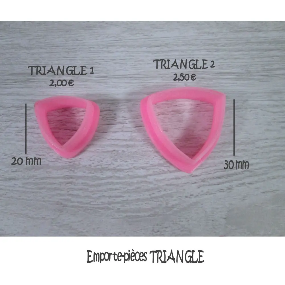 Emporte-Pièce Triangle 1 et 2