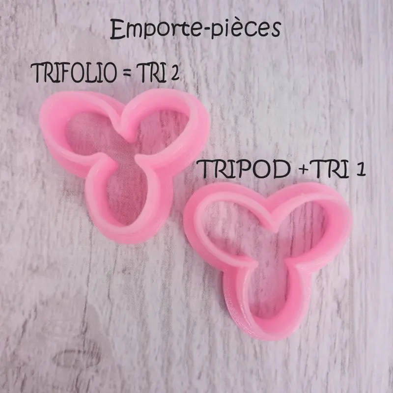 Emporte-Pièce U Tripod 1 et Trifolio (1)