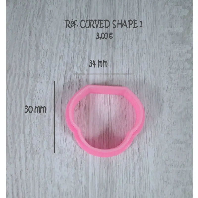 Emporte-Pièce Curved Shape 1 et 2 