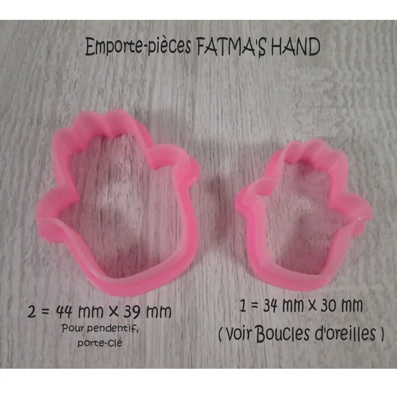 Emporte-Pièce Fatma's Hand 1 et 2 (1)