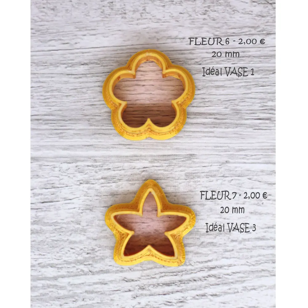 Emporte-Pièce Fleurs Pour Vase 6 à 8 (6)