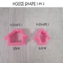 Emporte-Pièce House Shape 1 et 2