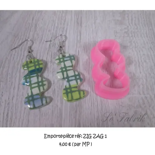 Emporte-Pièce Zig Zag 1 