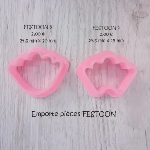 Emporte-Pièce Festoon 3 et 4