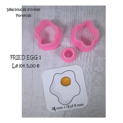 Emporte-Pièce Fried Egg 1 et 2