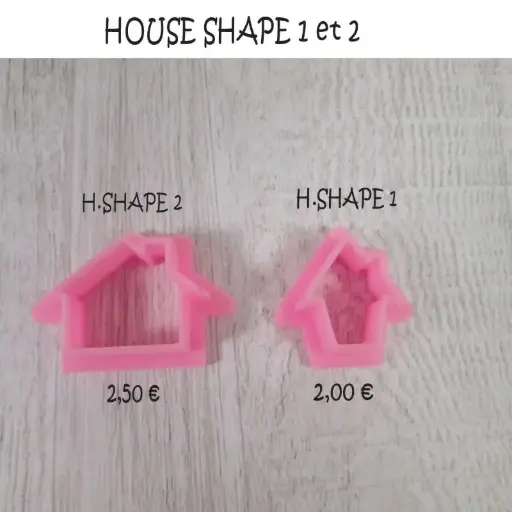 Emporte-Pièce House Shape 1 et 2